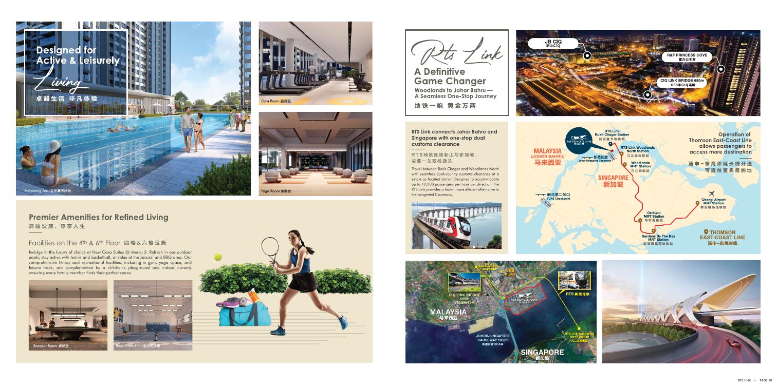 Pool, gym and amenities at New Casa Suites